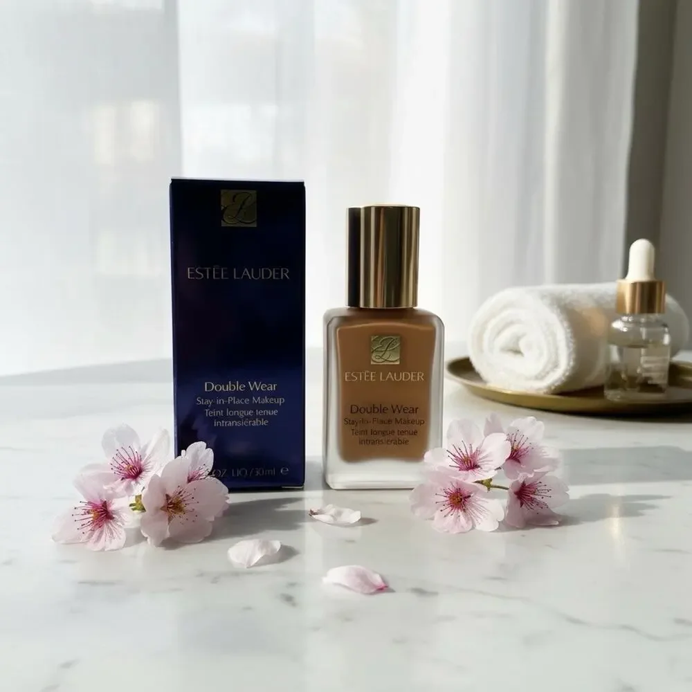 ESTEE LAUDER Double Wear Stay in Place Makeup 6W1 SANDALWOOD 1 oz / 30 ml NIB